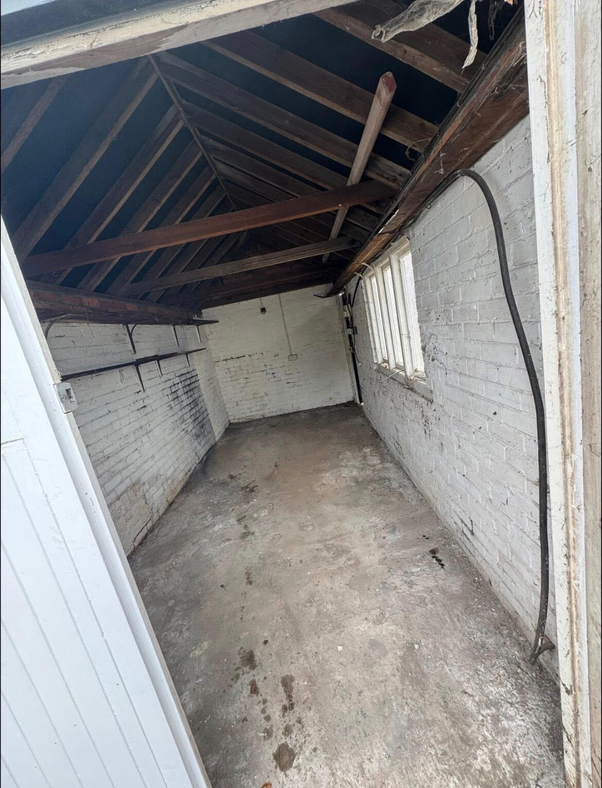 After waste removal Before and after garden clearance in Bristol